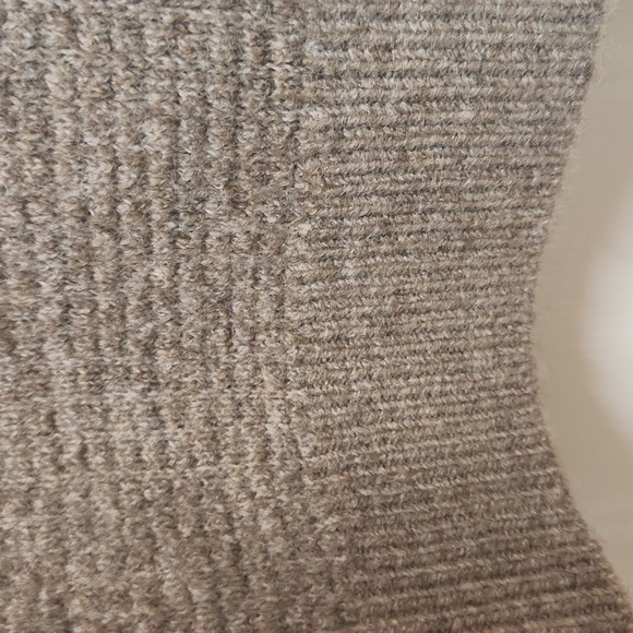 NWT JUSTFAB Women's Taupe/Tan Quarter Zip Sweater Midi Maxi Dress Size S - Picture 6 of 14